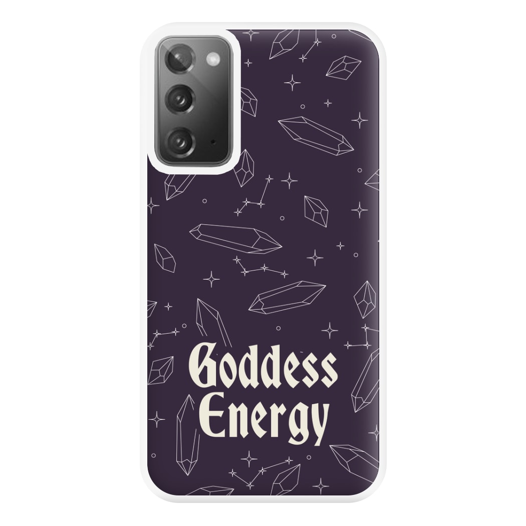 Goodess Energy Pattern Phone Case for Galaxy Note 20 Ultra