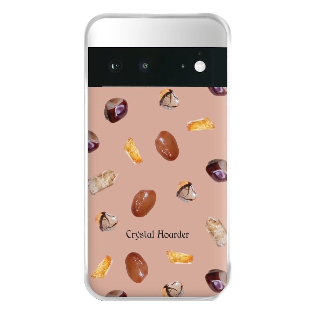 Crystal Hoarder Pattern Phone Case for Google Pixel 6a