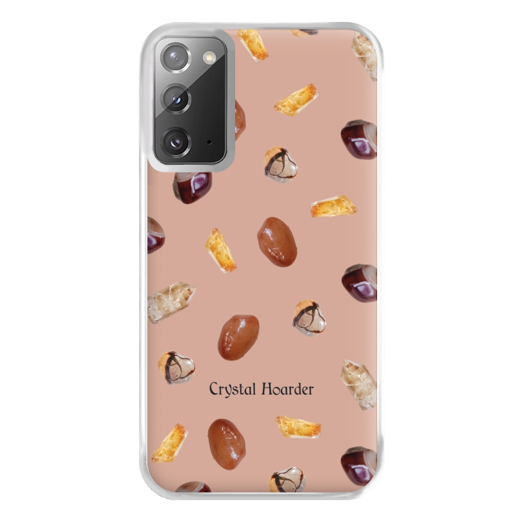 Crystal Hoarder Pattern Phone Case for Galaxy Note 20 Ultra