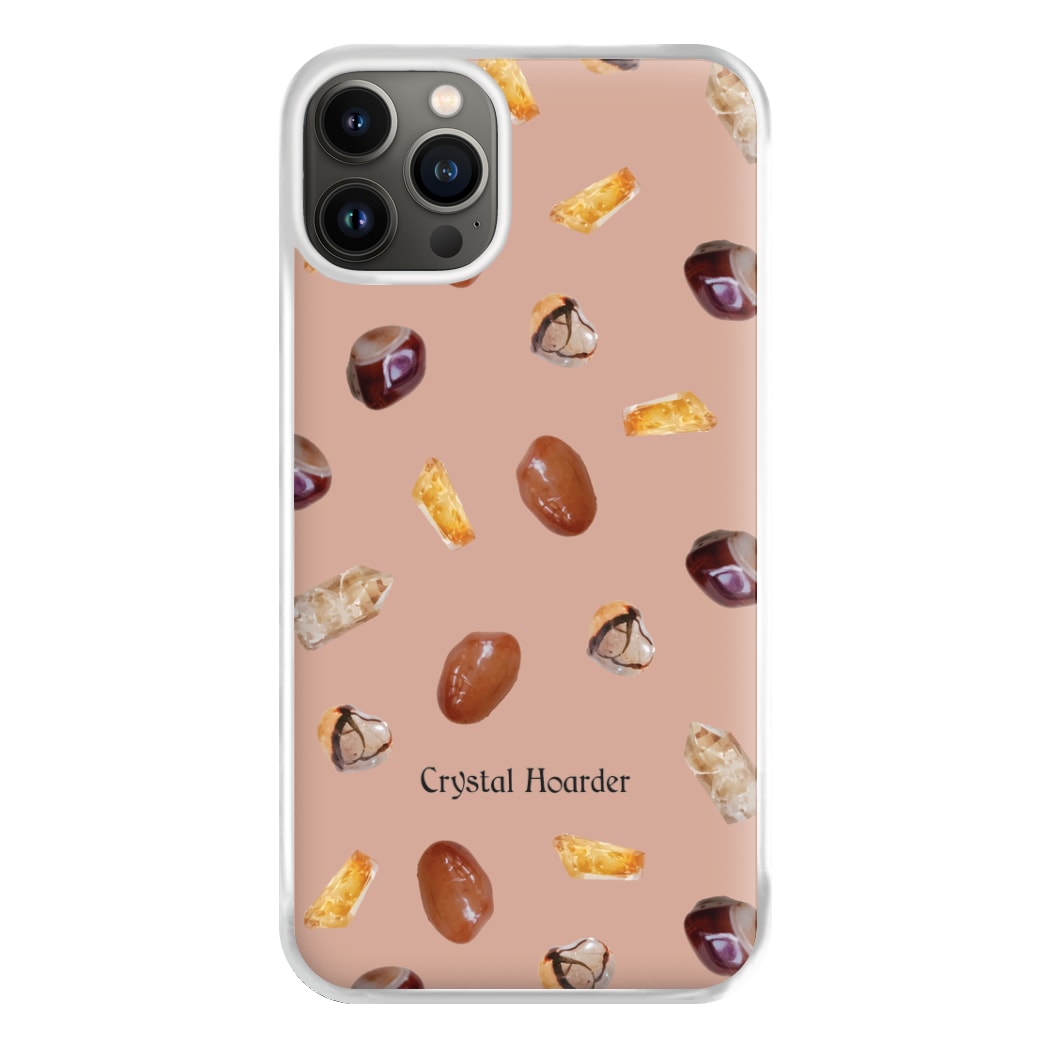 Crystal Hoarder Pattern Phone Case for iPhone 13