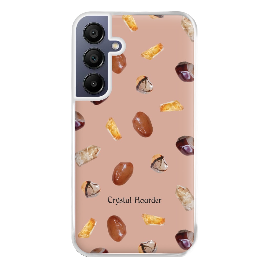 Crystal Hoarder Pattern Phone Case for Galaxy A16
