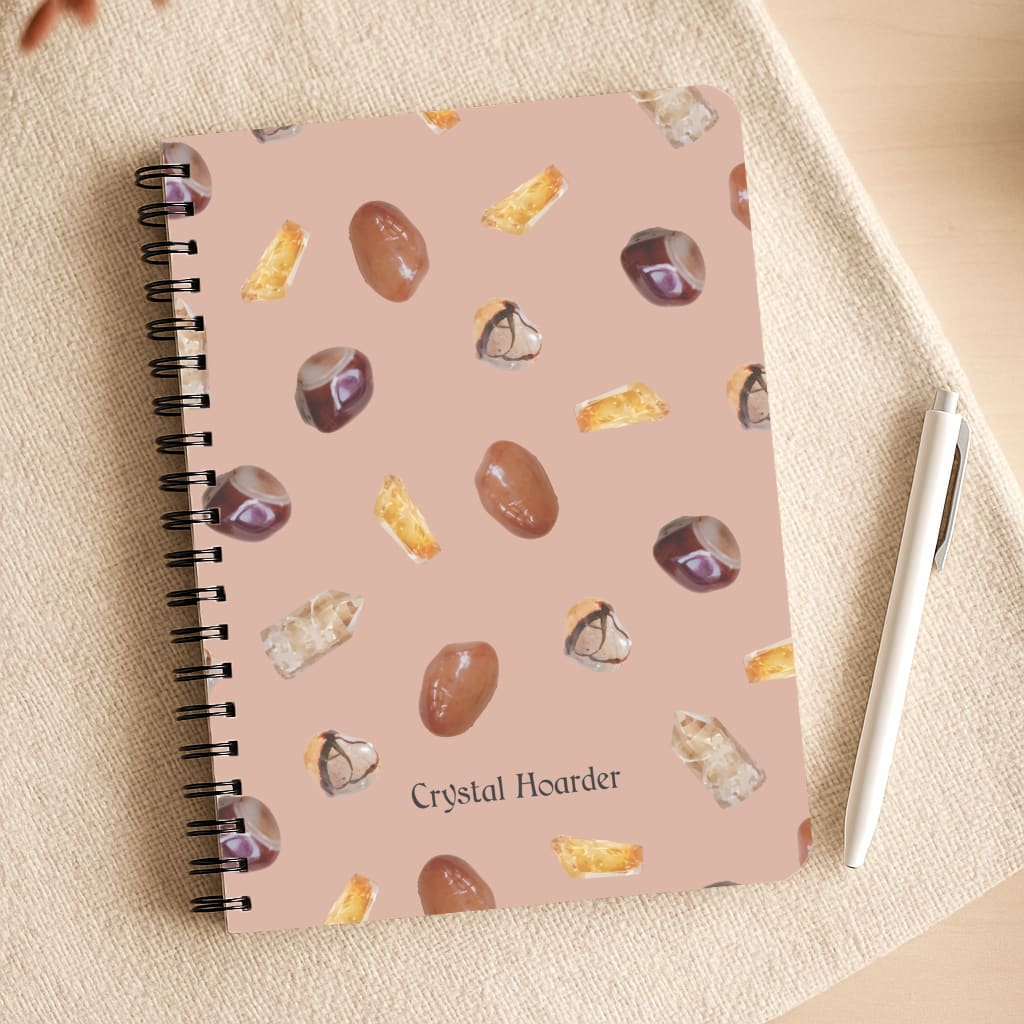 Crystal Hoarder Pattern Notepad