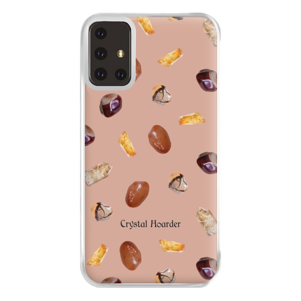 Crystal Hoarder Pattern Phone Case for Galaxy A71