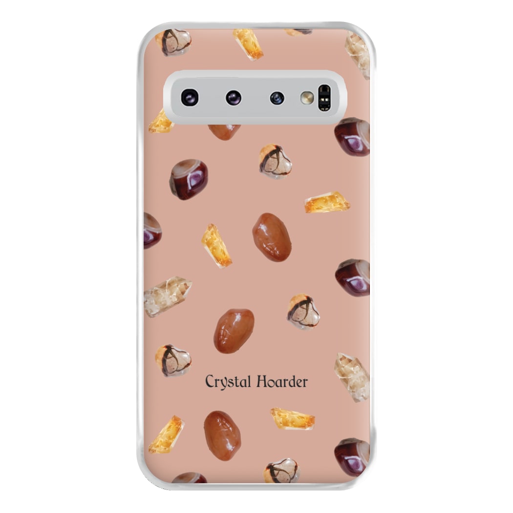 Crystal Hoarder Pattern Phone Case for Galaxy S10 Plus