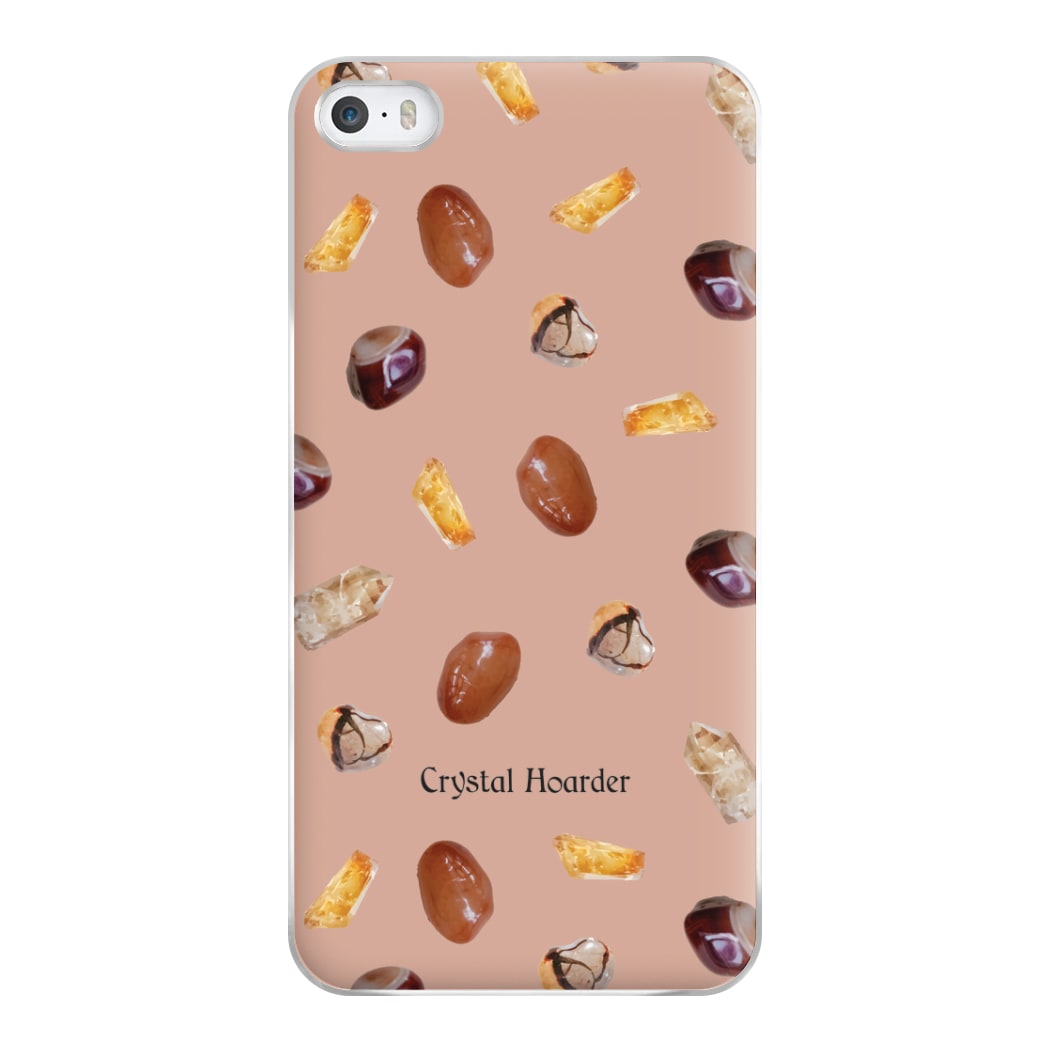 Crystal Hoarder Pattern Phone Case for iPhone 5 / 5s / SE 2016