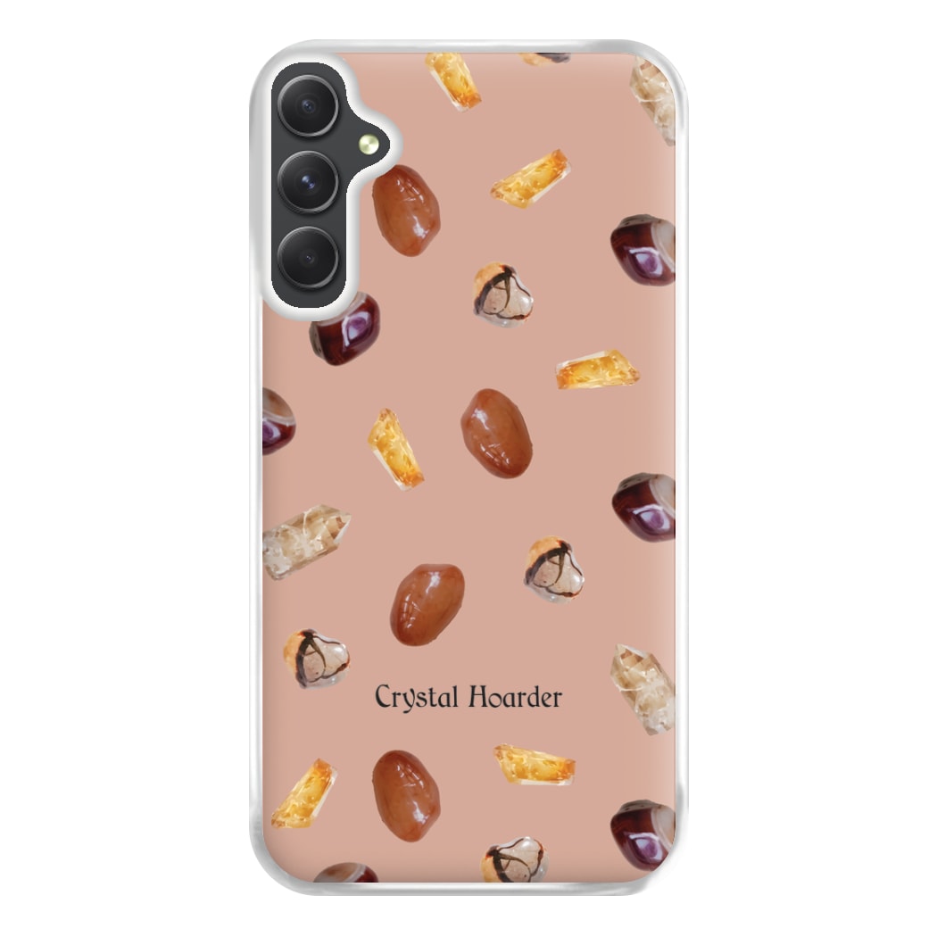 Crystal Hoarder Pattern Phone Case for Galaxy A34