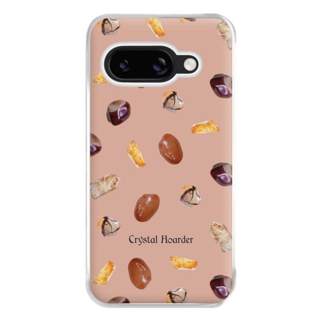 Crystal Hoarder Pattern Phone Case for Google Pixel 8a
