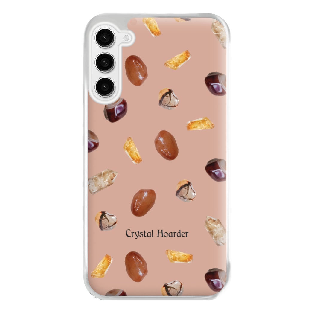 Crystal Hoarder Pattern Phone Case for Galaxy S23FE