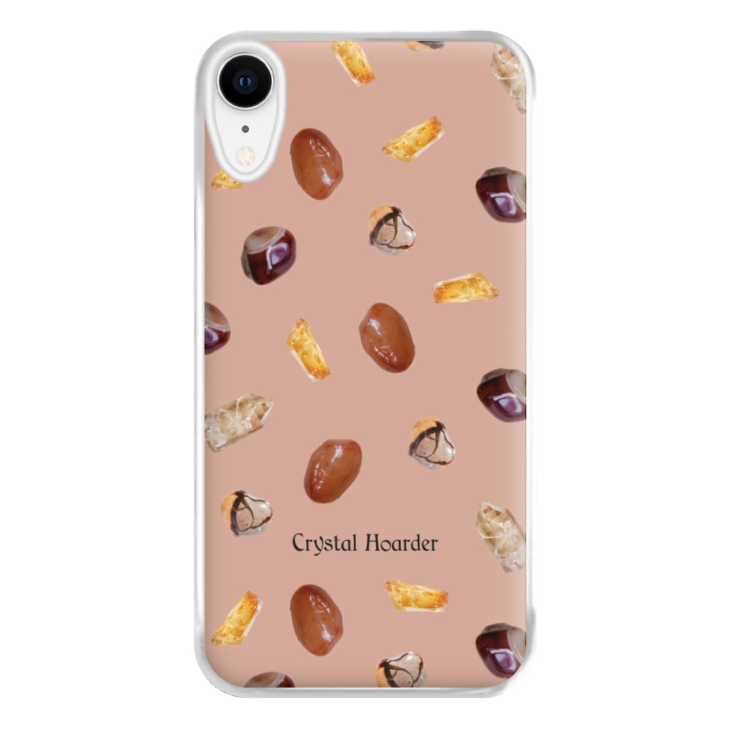 Crystal Hoarder Pattern Phone Case for iPhone XR