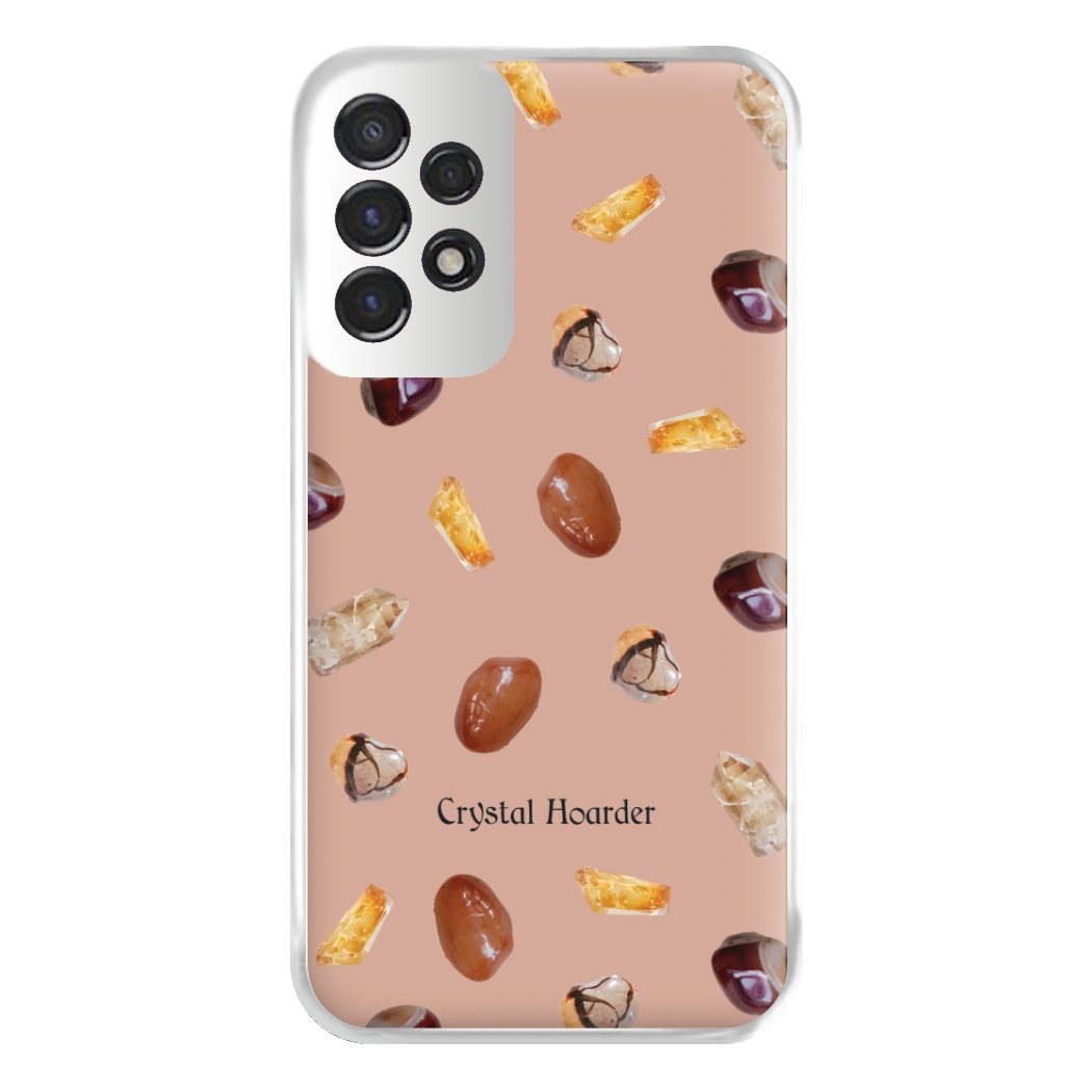 Crystal Hoarder Pattern Phone Case for Galaxy A53