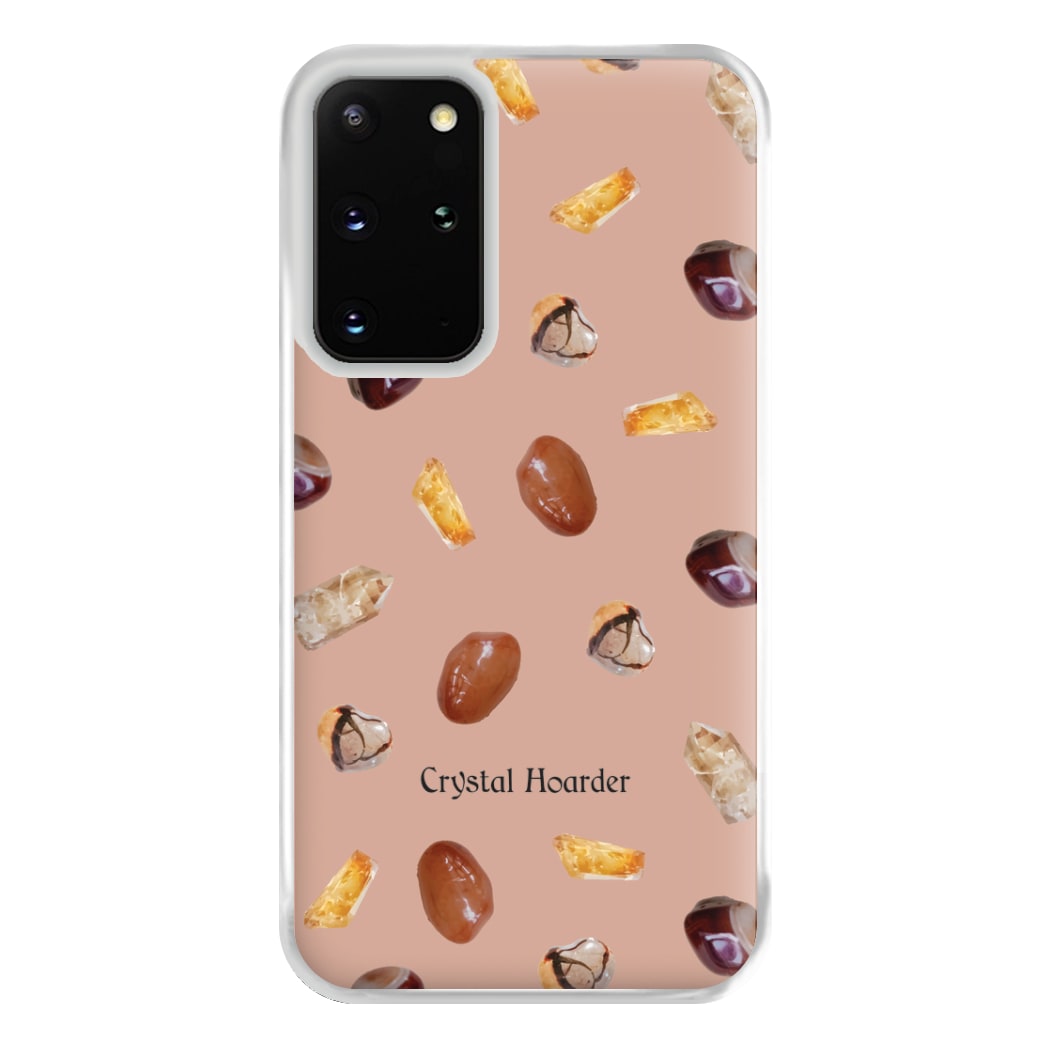 Crystal Hoarder Pattern Phone Case for Galaxy S20 Plus