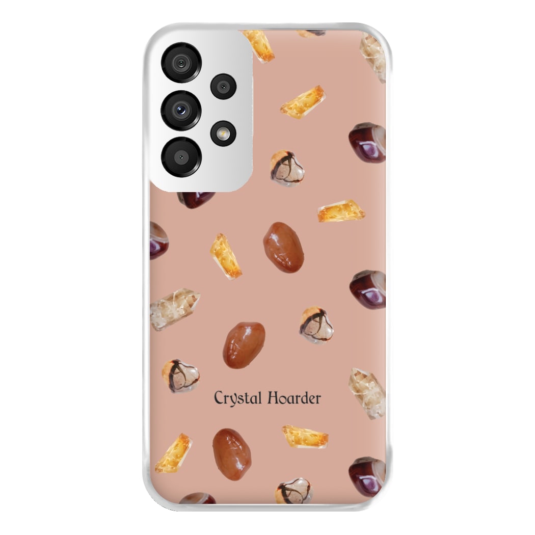 Crystal Hoarder Pattern Phone Case for Galaxy A33