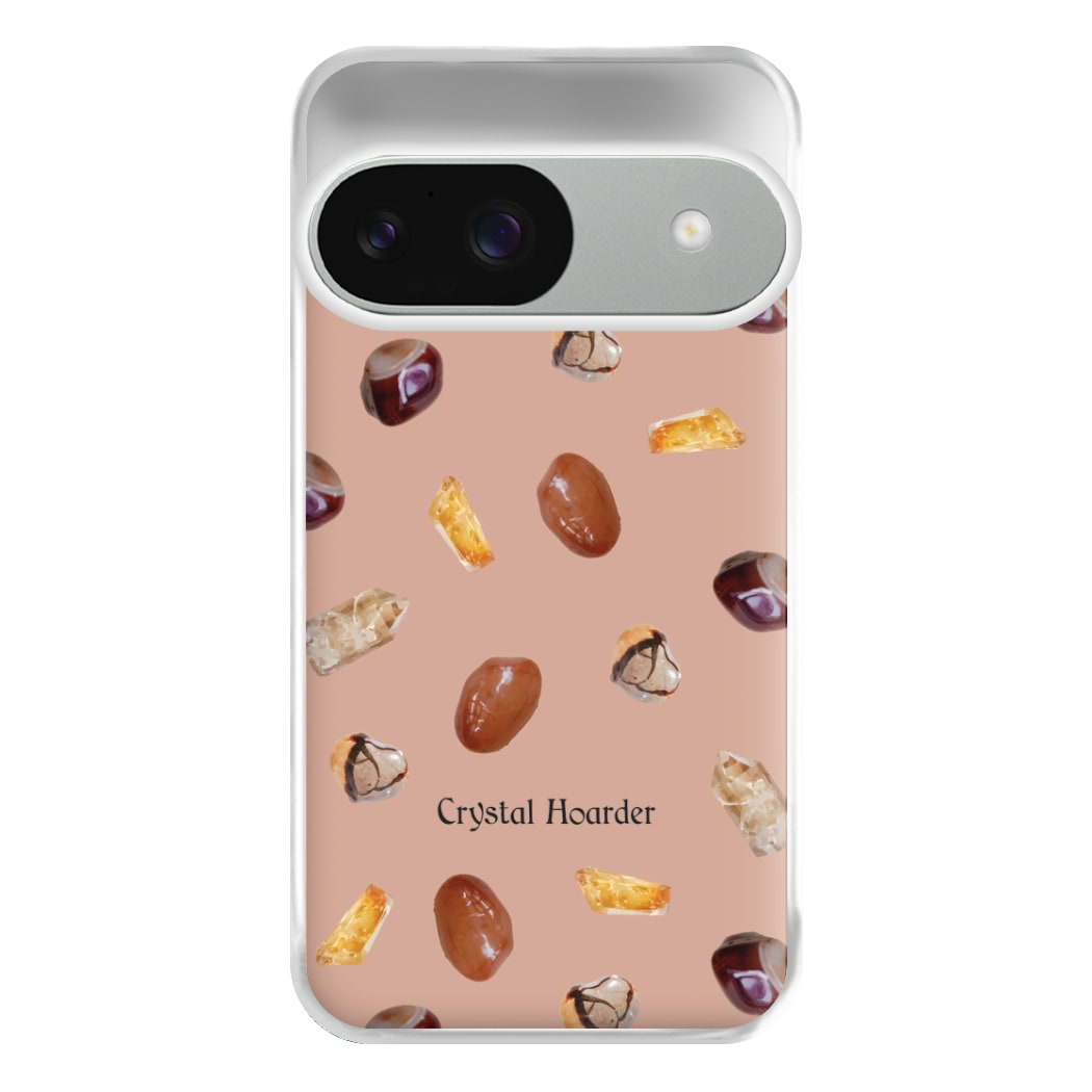 Crystal Hoarder Pattern Phone Case for Google Pixel 9 / 9 Pro
