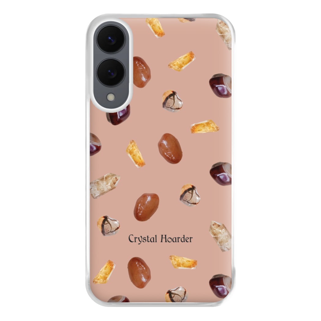 Crystal Hoarder Pattern Phone Case for Galaxy S25 Edge