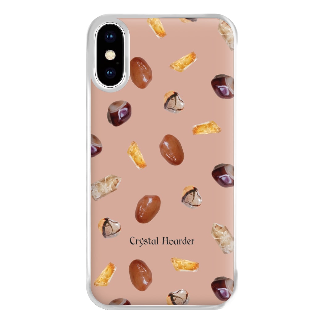 Crystal Hoarder Pattern Phone Case for iPhone XS Max