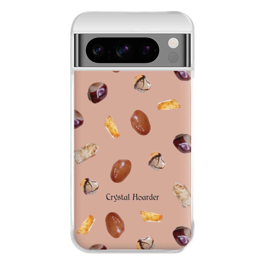 Crystal Hoarder Pattern Phone Case for Google Pixel 8 Pro