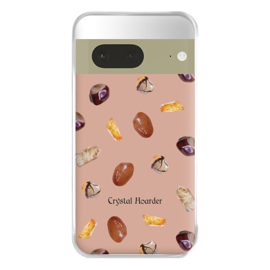 Crystal Hoarder Pattern Phone Case for Google Pixel 7a