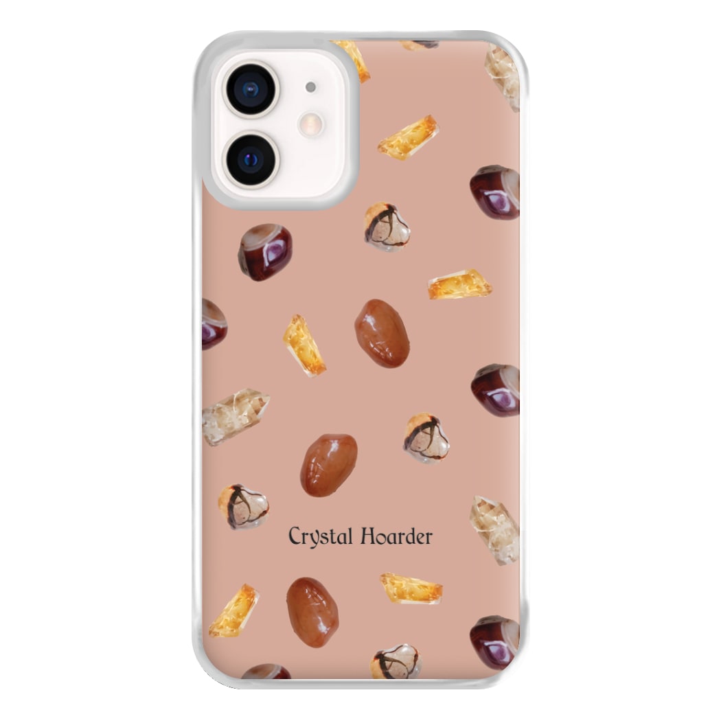 Crystal Hoarder Pattern Phone Case for iPhone 12 Mini