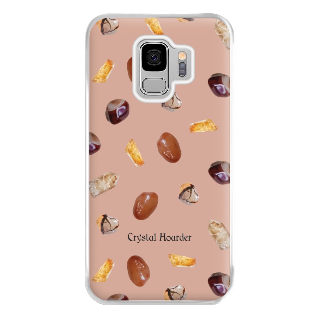 Crystal Hoarder Pattern Phone Case for Galaxy S9 Plus