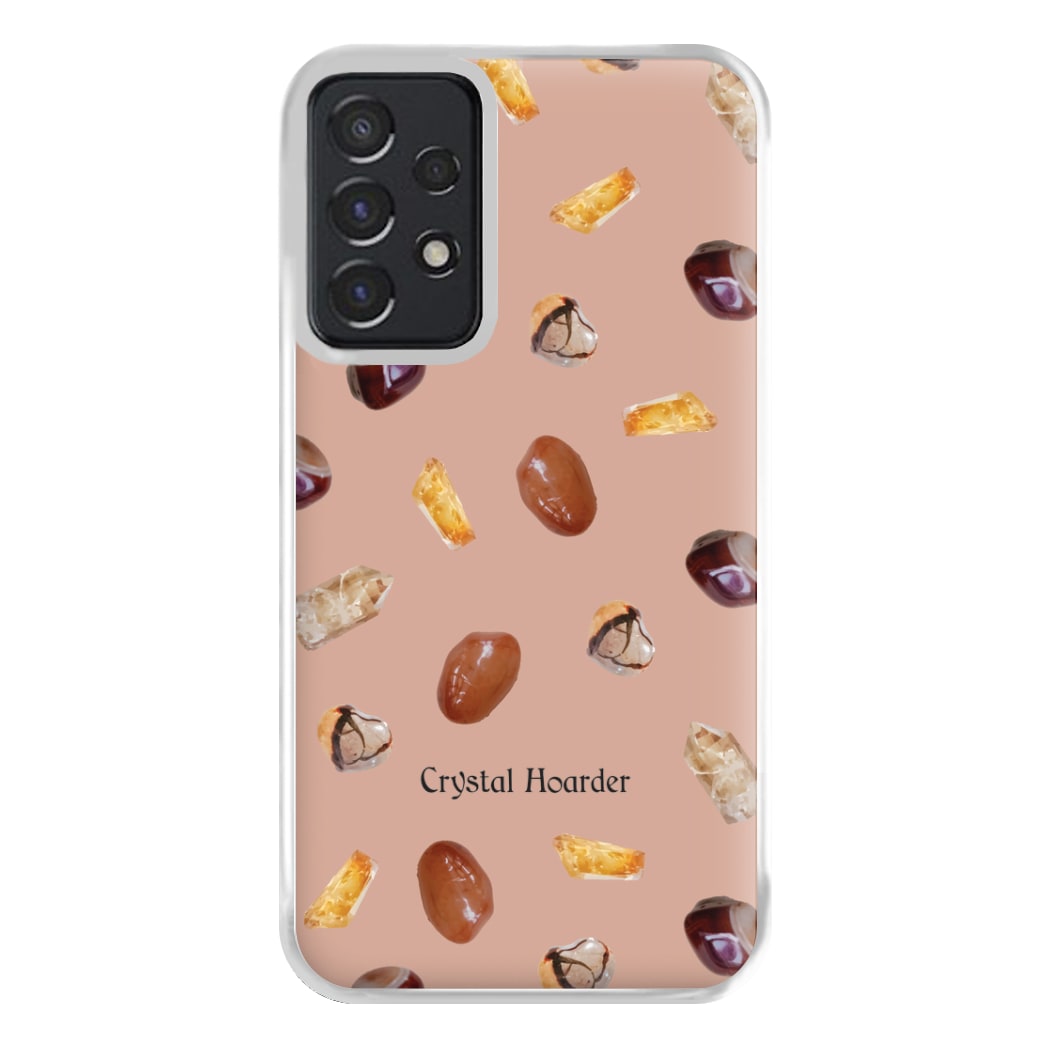 Crystal Hoarder Pattern Phone Case for Galaxy A52 / A52s