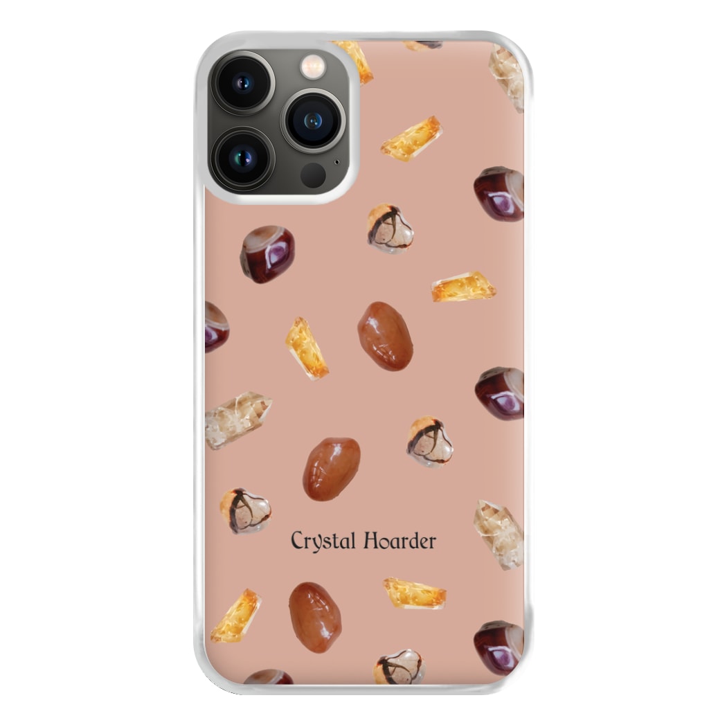Crystal Hoarder Pattern Phone Case for iPhone 13 Pro Max