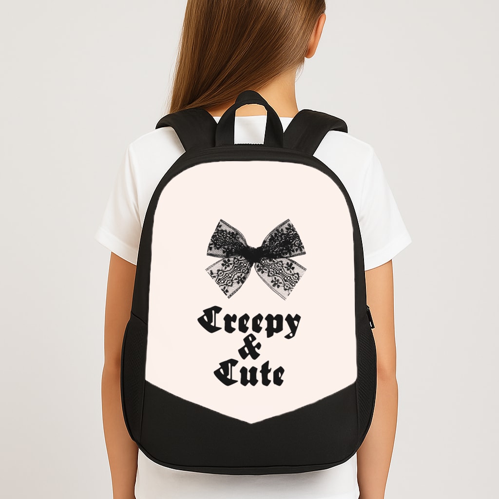 Creepy And Cute Coquette Backpack