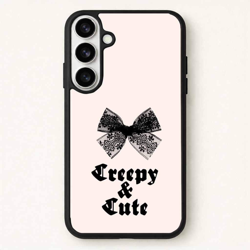 Creepy And Cute Coquette Phone Case for Galaxy S26 Plus
