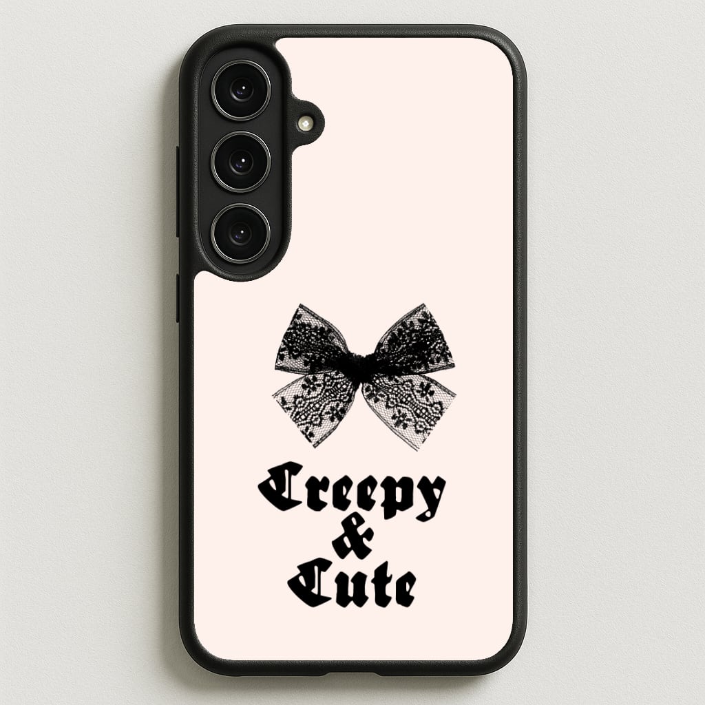 Creepy And Cute Coquette Phone Case for Galaxy S25FE
