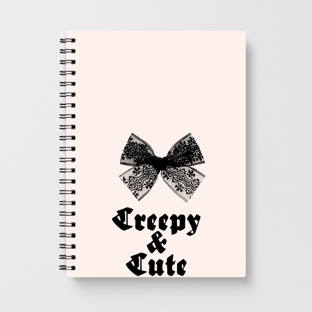 Creepy And Cute Coquette Notebook