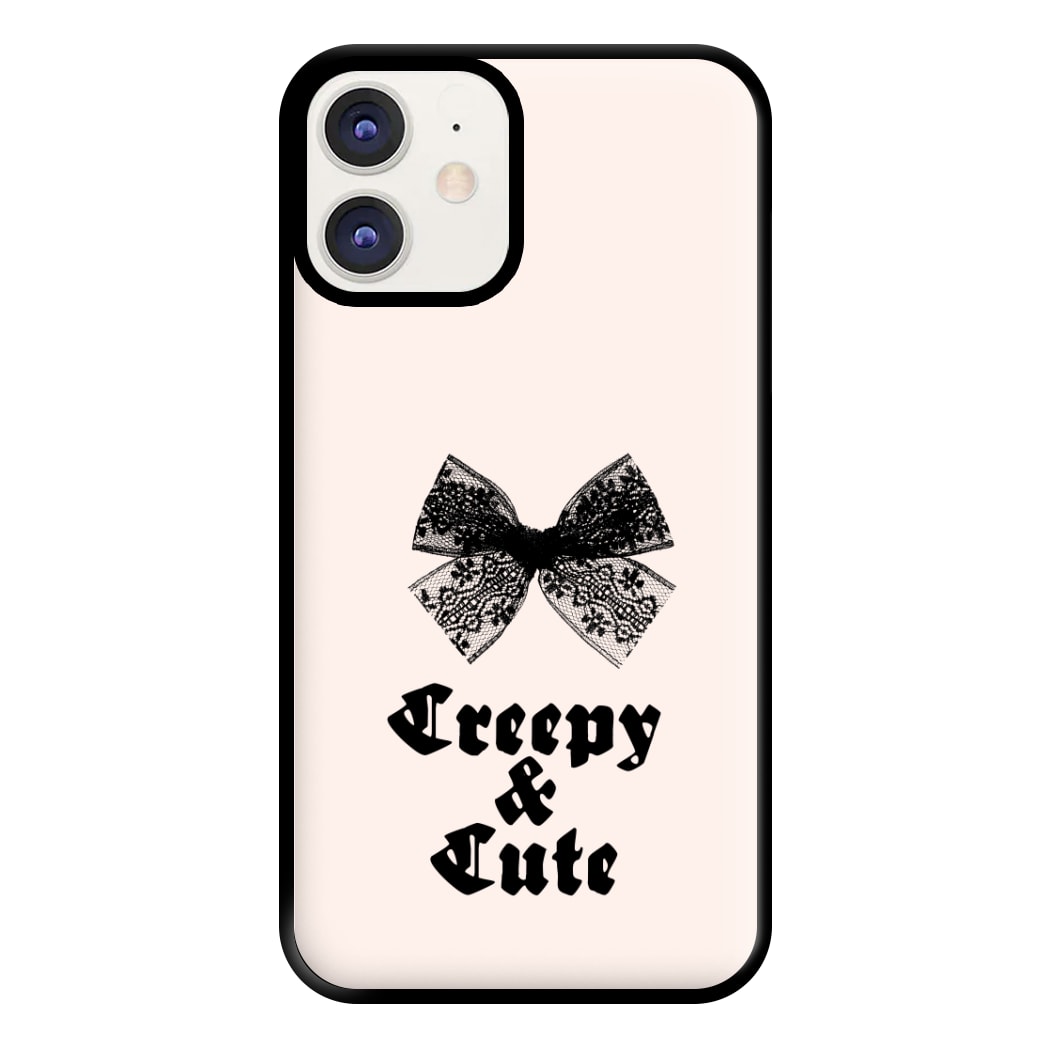 Creepy And Cute Coquette Phone Case for iPhone 12 / 12 Pro