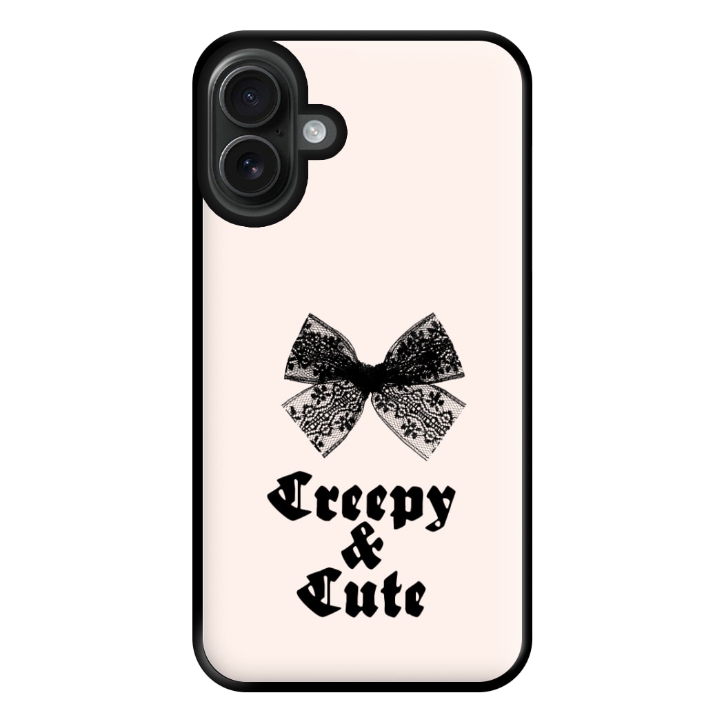Creepy And Cute Coquette Phone Case for iPhone 16 Plus