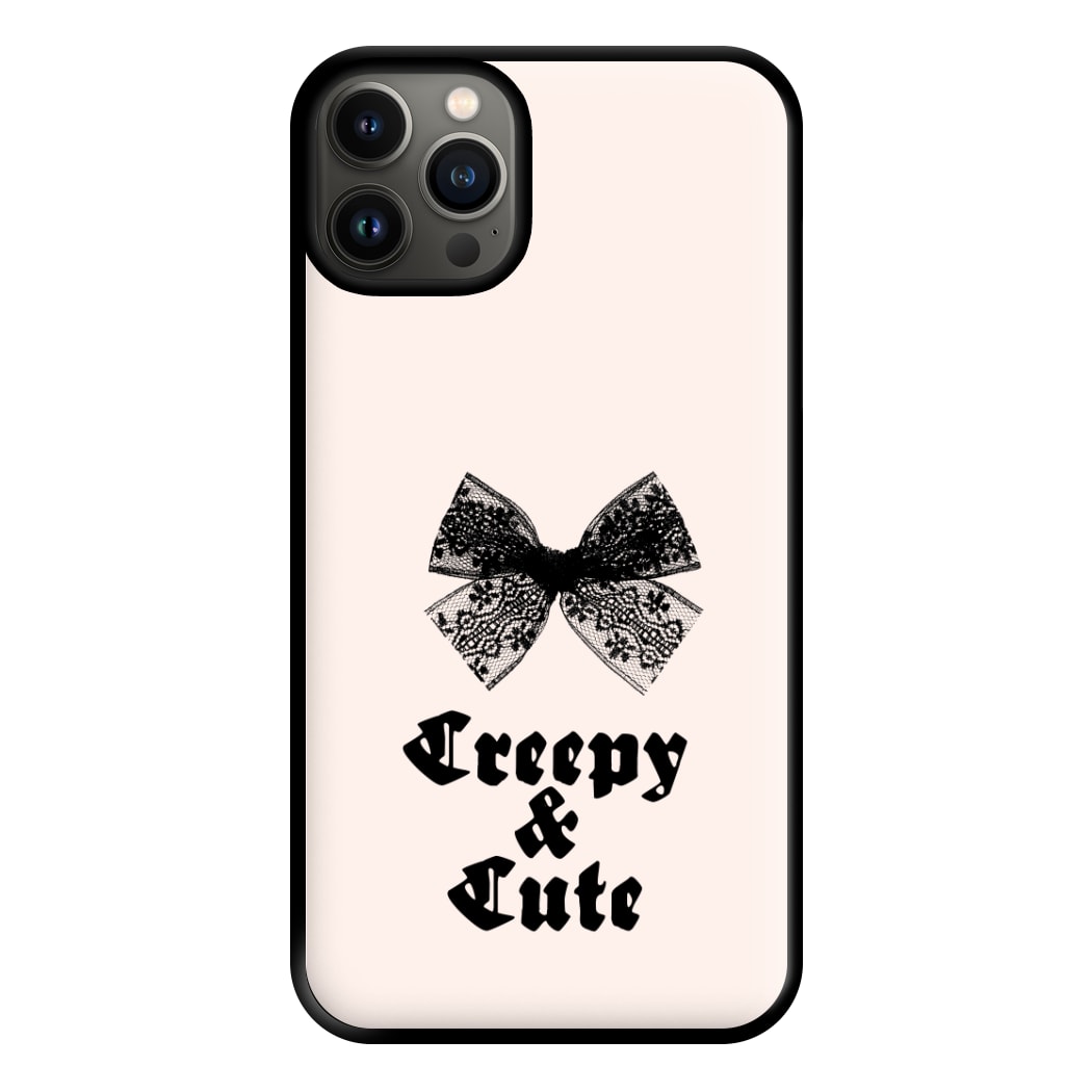 Creepy And Cute Coquette Phone Case for iPhone 13