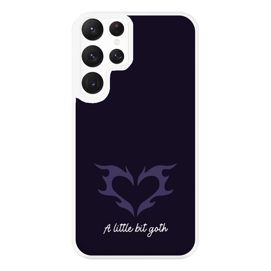 A Little Bit Goth Purple Phone Case for Galaxy S22 Ultra
