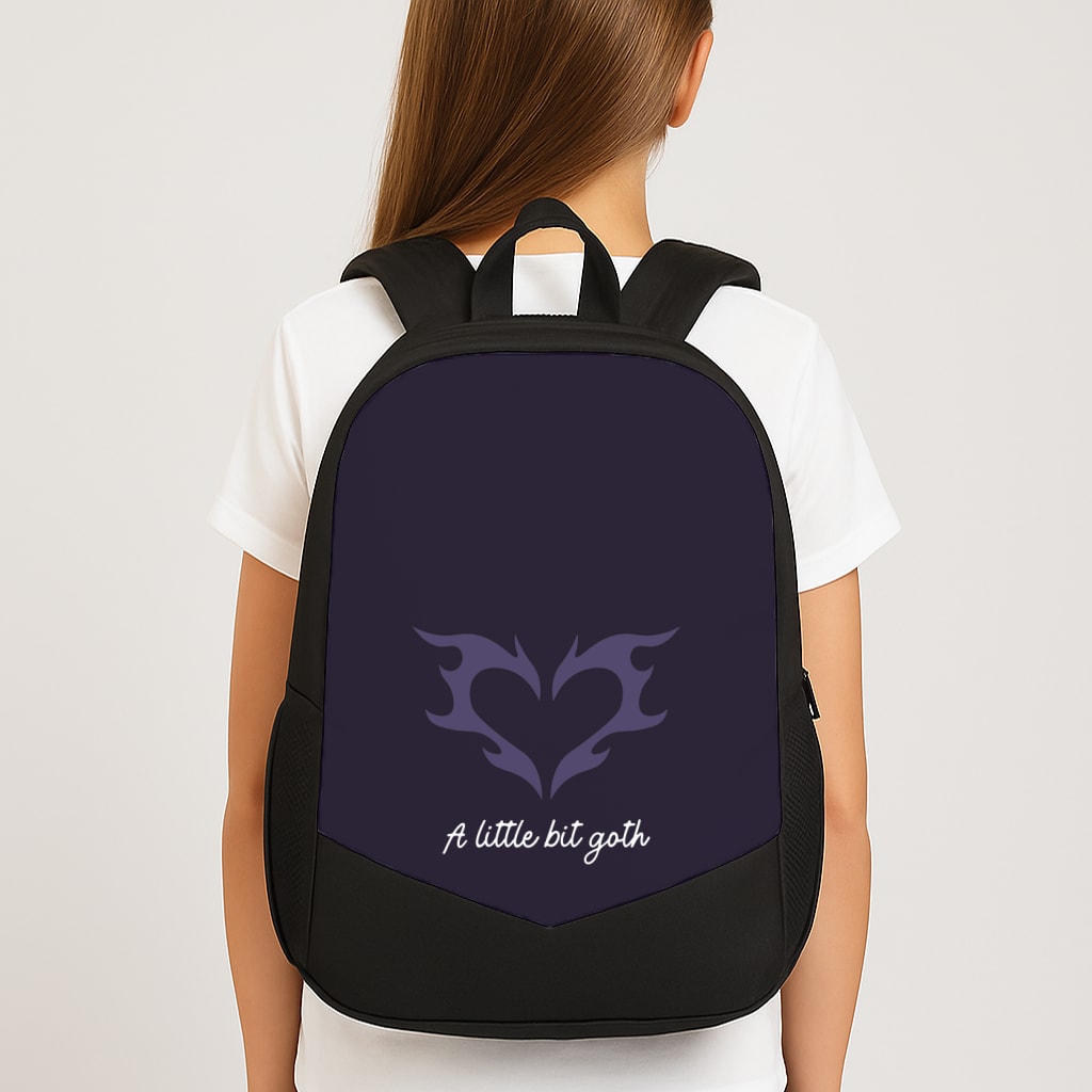 A Little Bit Goth Purple Backpack
