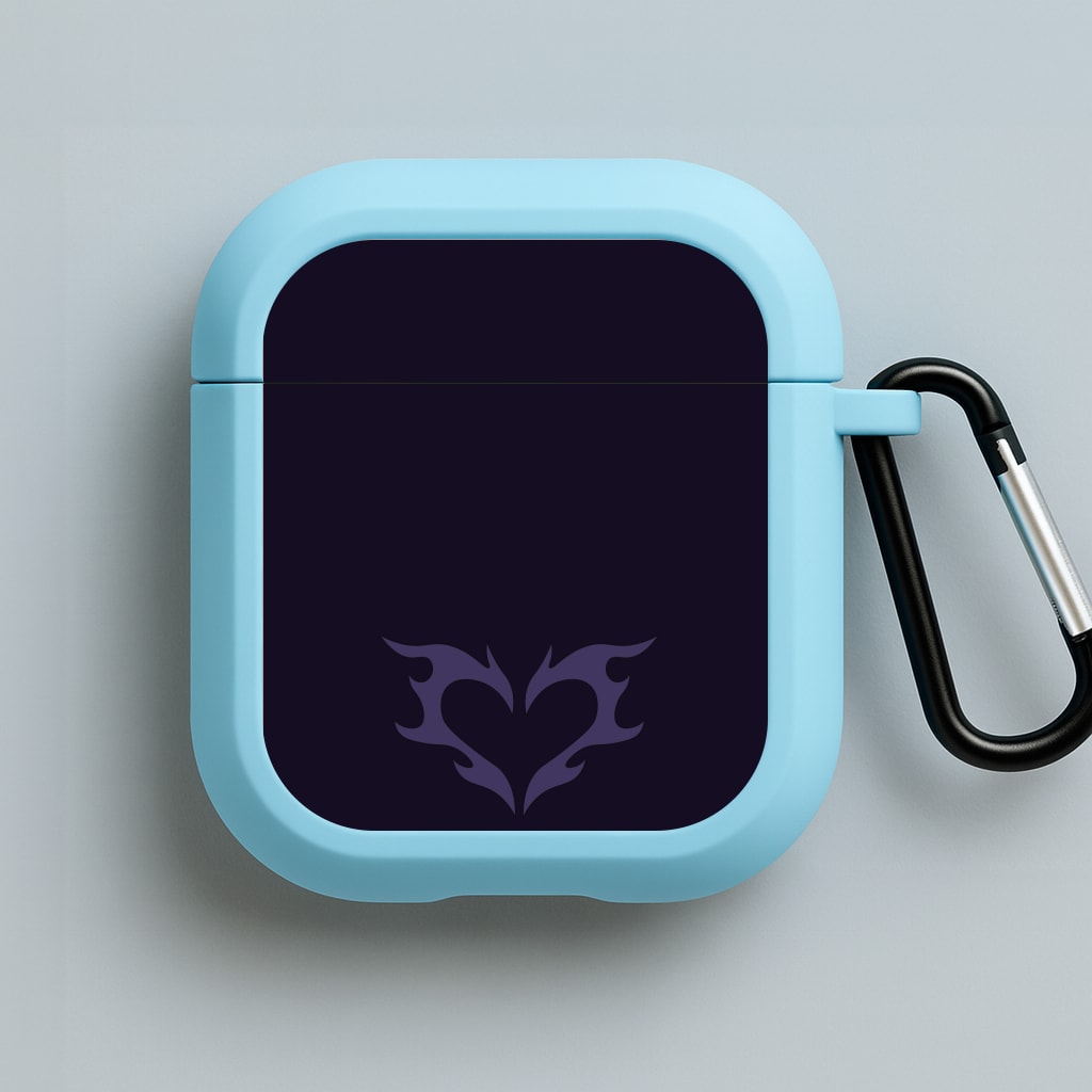 A Little Bit Goth Purple Blue AirPods Case