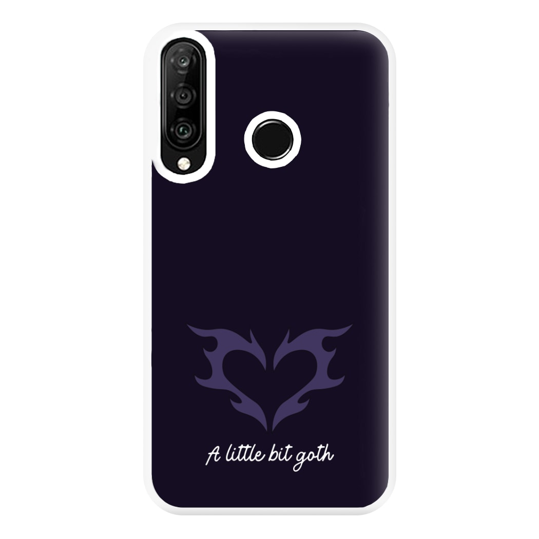 A Little Bit Goth Purple Phone Case for Huawei P30 Lite