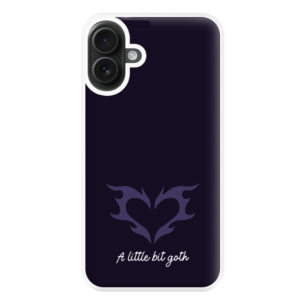 A Little Bit Goth Purple Phone Case for iPhone 16 Plus