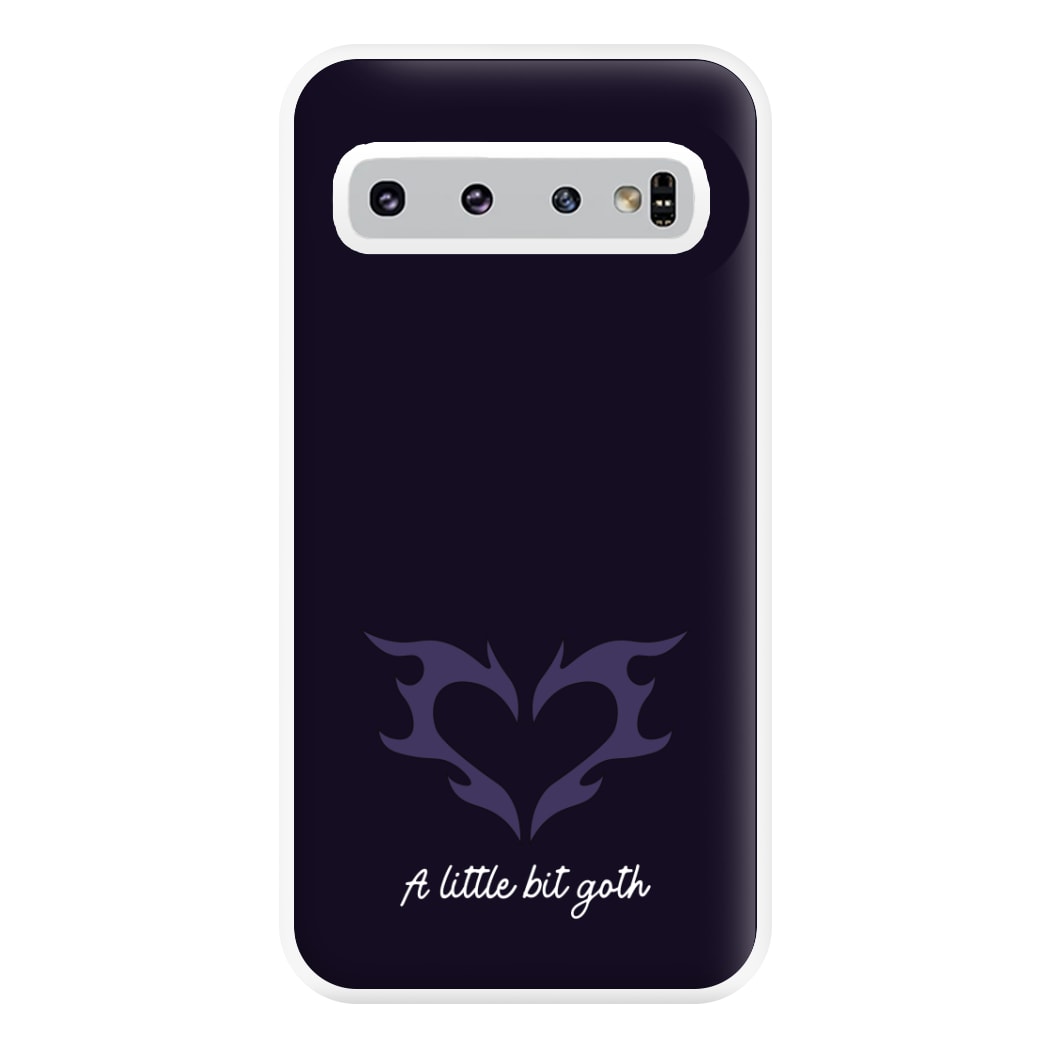 A Little Bit Goth Purple Phone Case for Galaxy S10 Plus