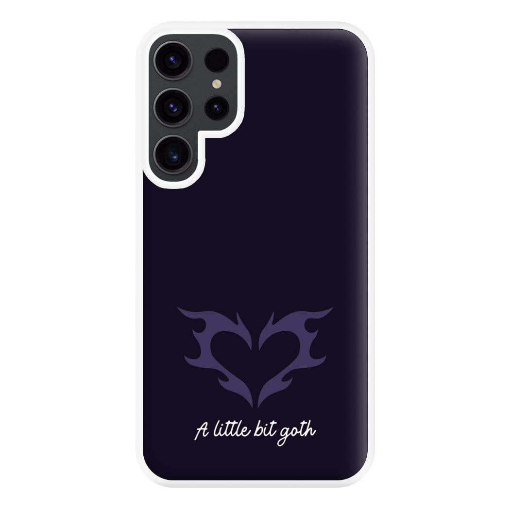 A Little Bit Goth Purple Phone Case for Galaxy S23 Ultra