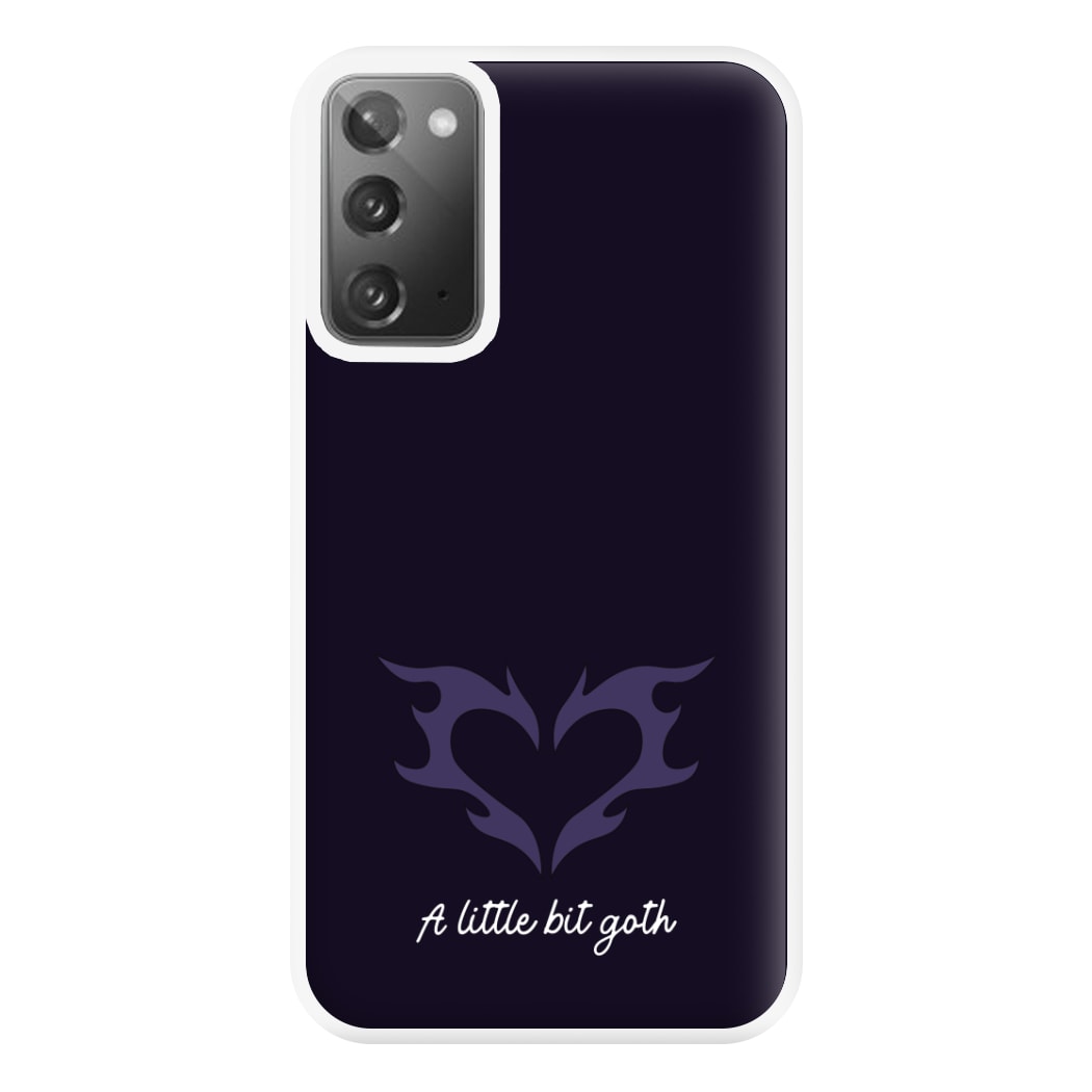 A Little Bit Goth Purple Phone Case for Galaxy Note 20 Ultra