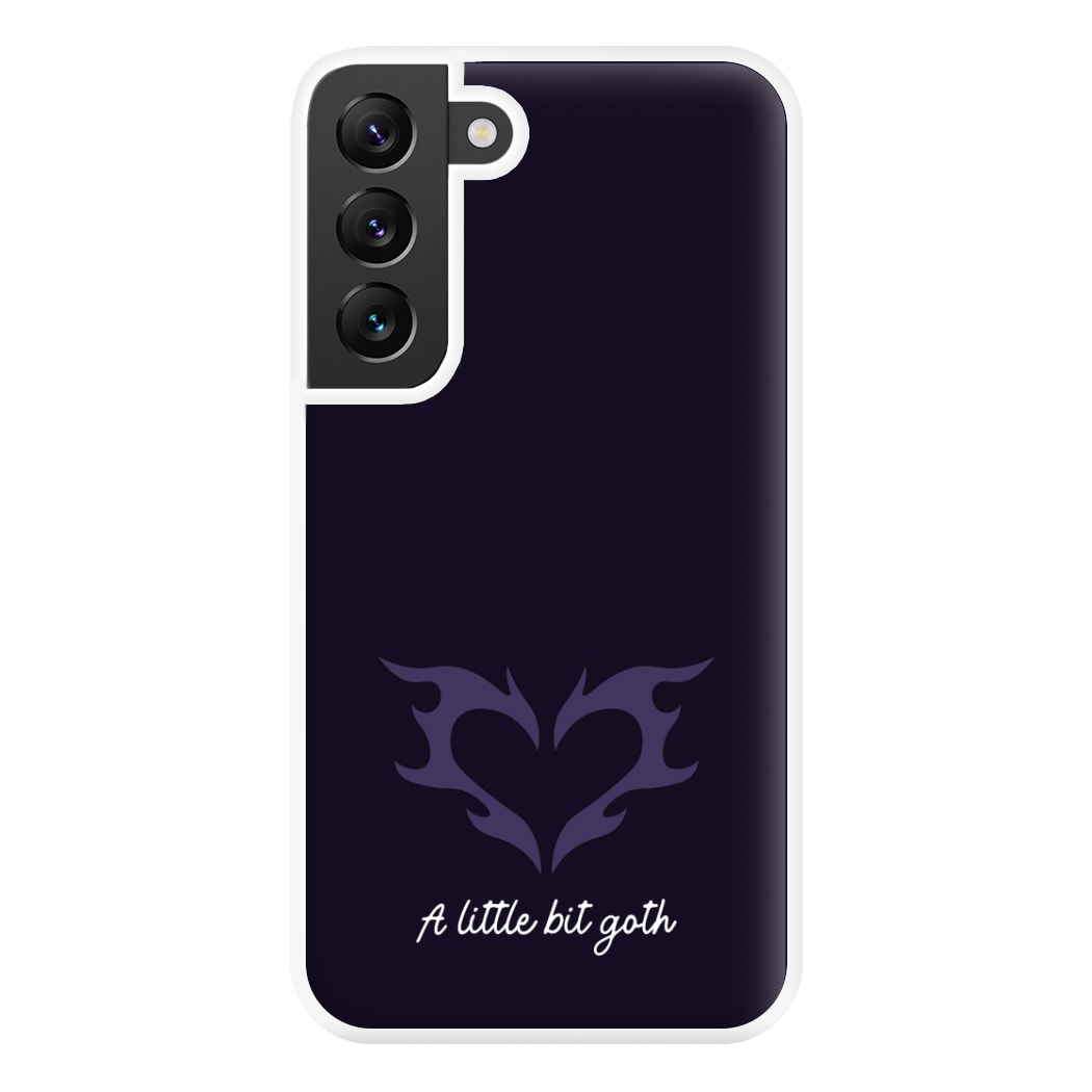 A Little Bit Goth Purple Phone Case for Galaxy S22 Plus