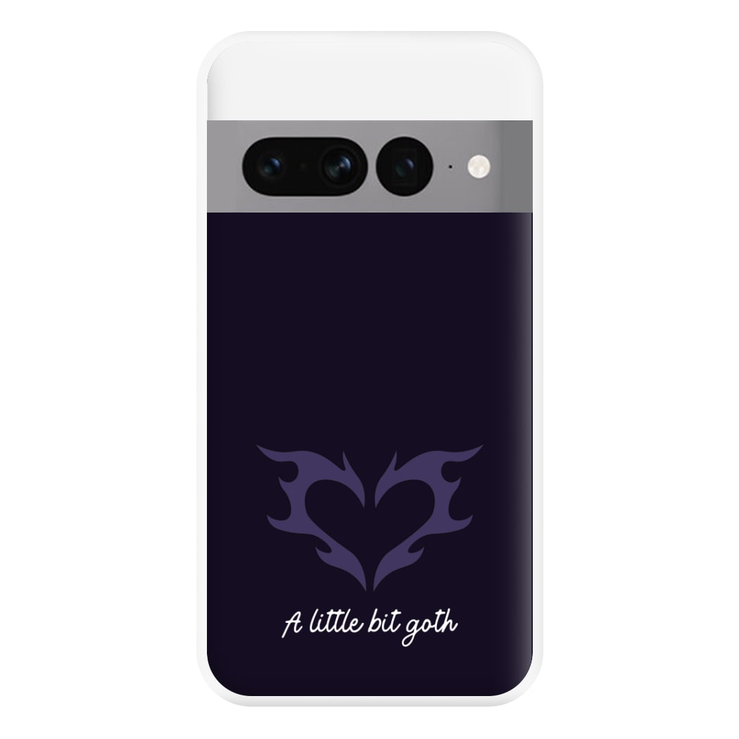 A Little Bit Goth Purple Phone Case for Google Pixel 7 Pro