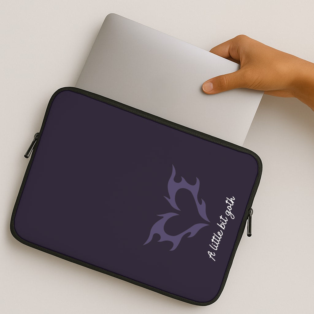 A Little Bit Goth Purple MacBook Case
