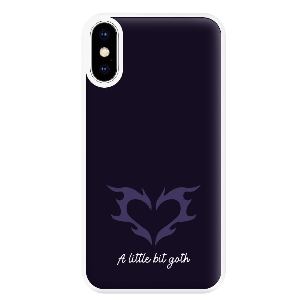 A Little Bit Goth Purple Phone Case for iPhone XS Max