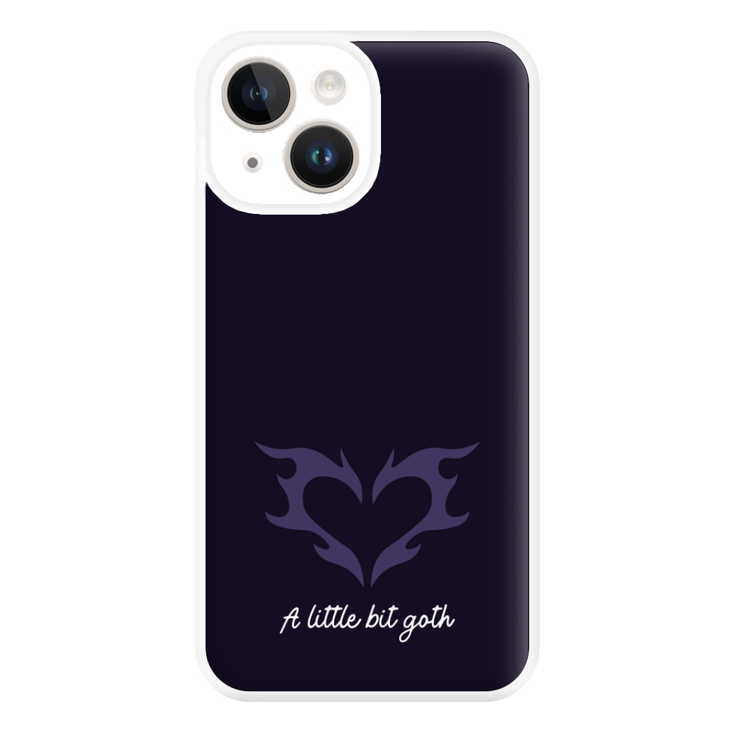 A Little Bit Goth Purple Phone Case for iPhone 14