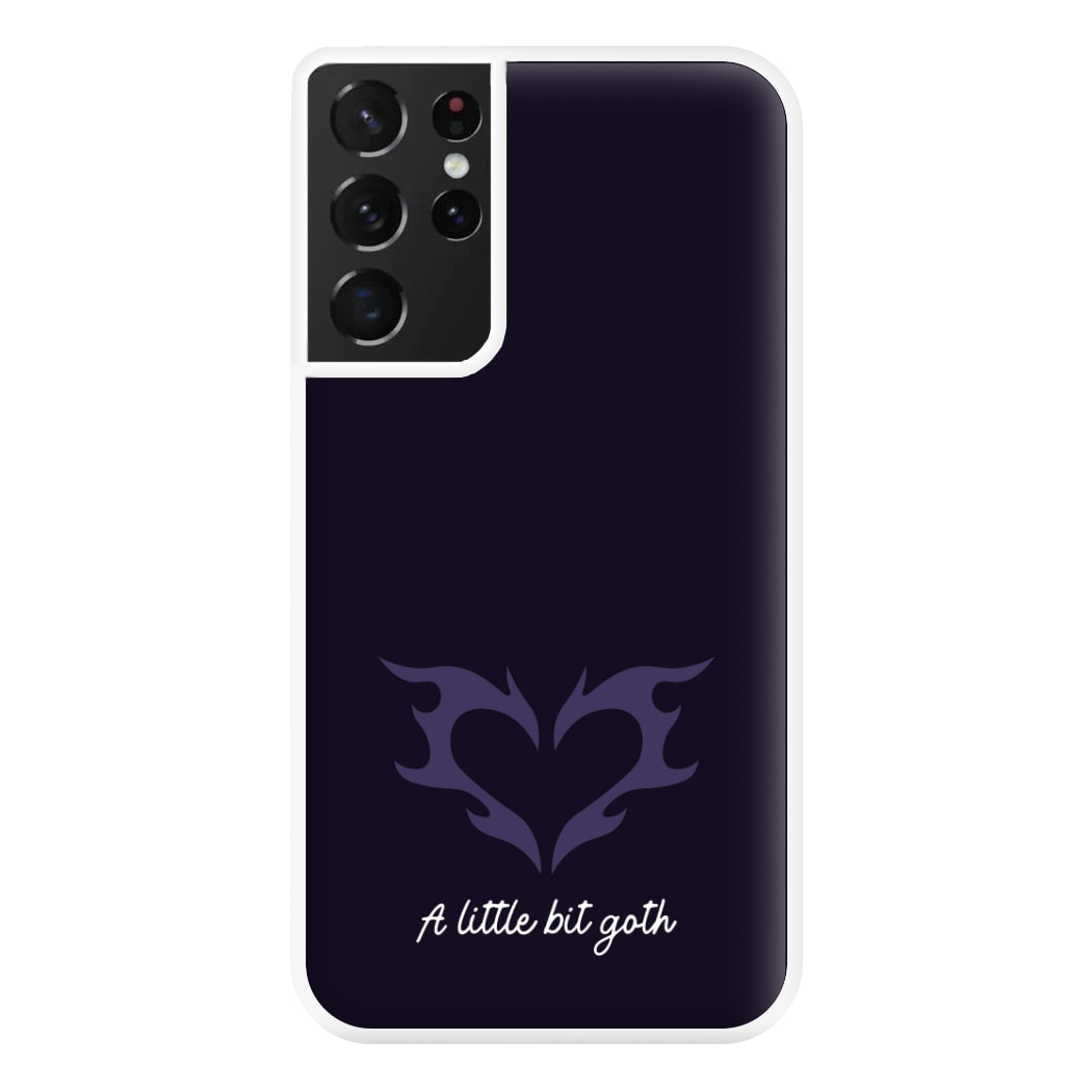 A Little Bit Goth Purple Phone Case for Galaxy S21 Ultra