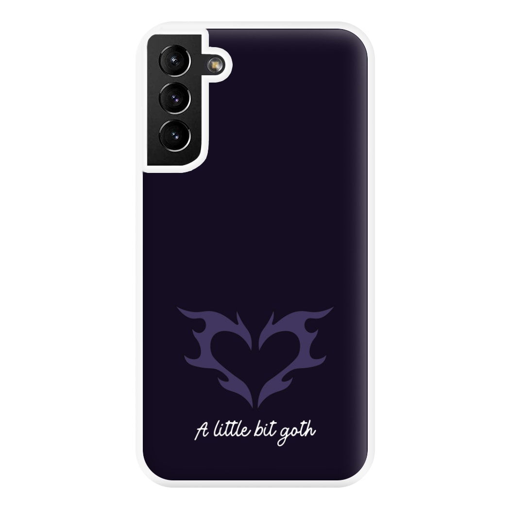 A Little Bit Goth Purple Phone Case for Galaxy S21 Plus