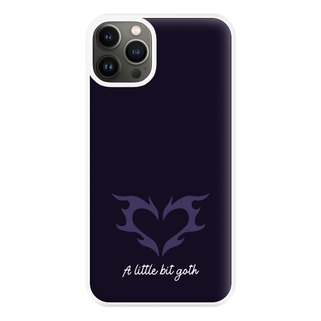 A Little Bit Goth Purple Phone Case for iPhone 13