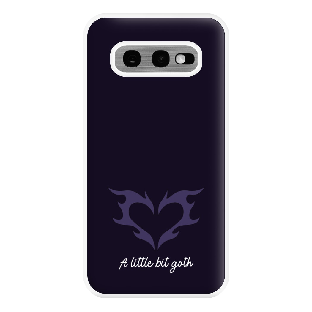 A Little Bit Goth Purple Phone Case for Galaxy S10e