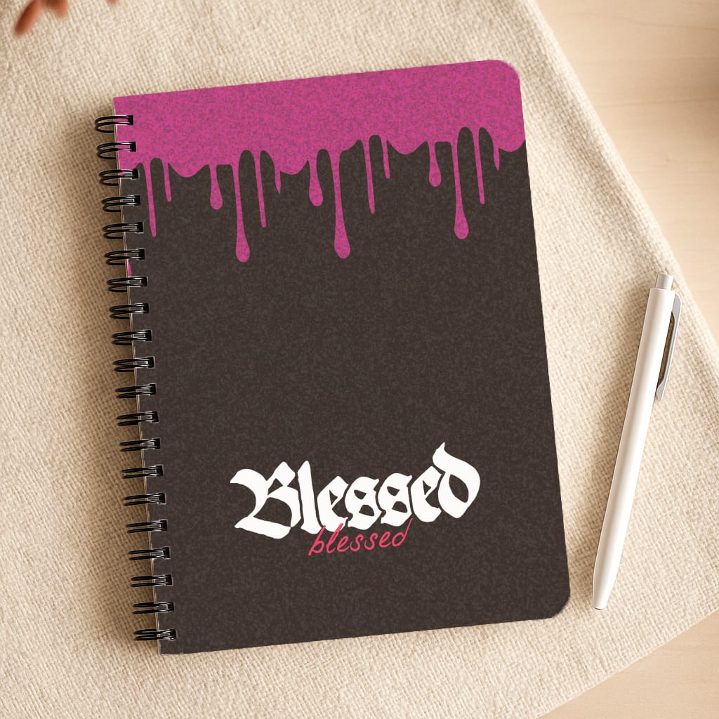 Glitter Blessed Notepad